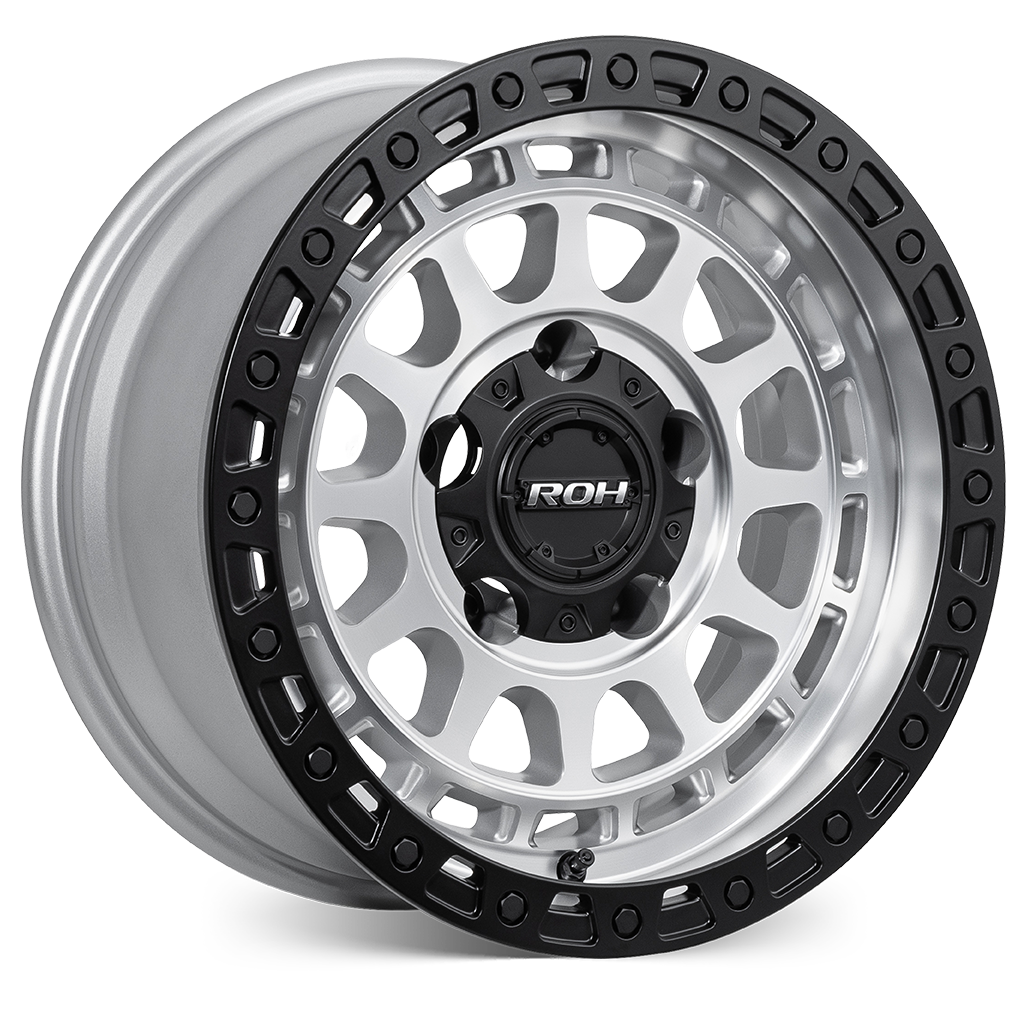 17X9 -59 5/150 ASSAULT MACHINED CENTRE BLACK LIP