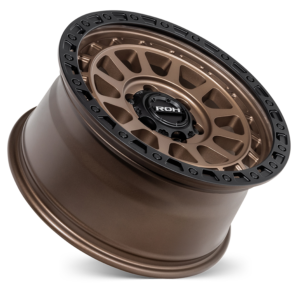17X9 -12 6/139.7 ASSAULT BRONZE CENTRE BLACK LIP