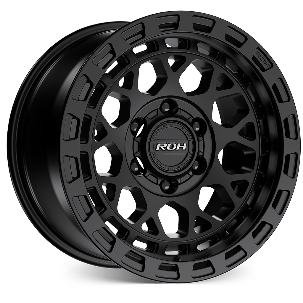 17X9 35 6/139.7 ATLAS MATTE BLACK