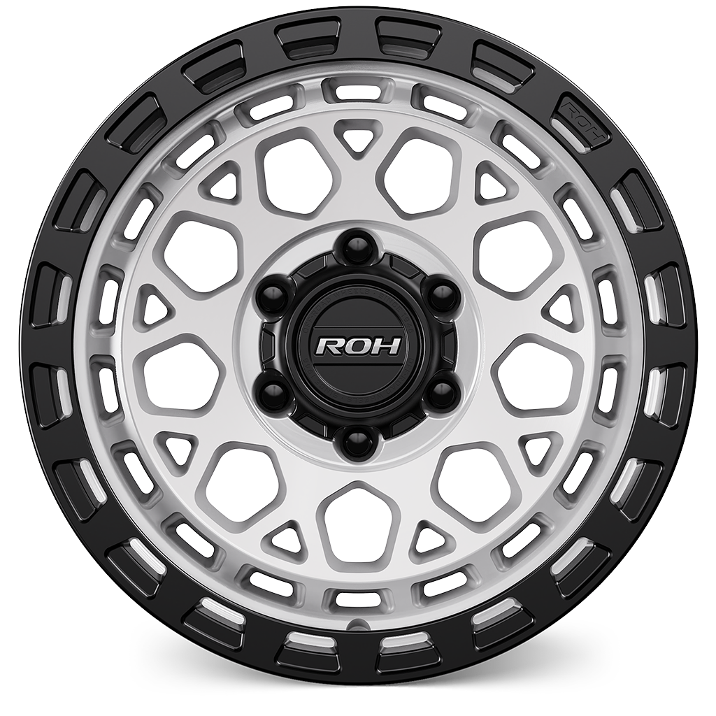17X9 12 6/139.7 ATLAS MACHINED BLACK LIP