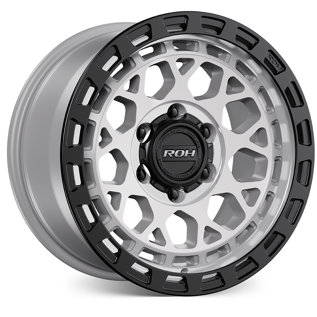 17X9 12 6/139.7 ATLAS MACHINED BLACK LIP