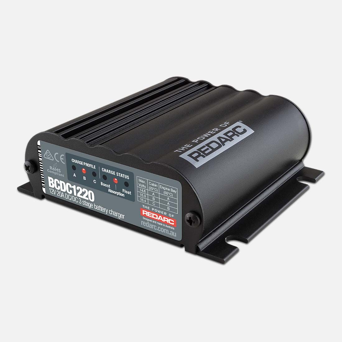 20A Under Bonnet DC Battery Charger