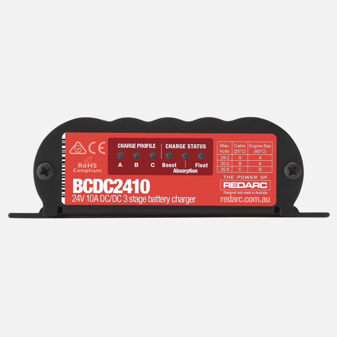 24V 10A In-vehicle 3-Stage DC Battery Charger