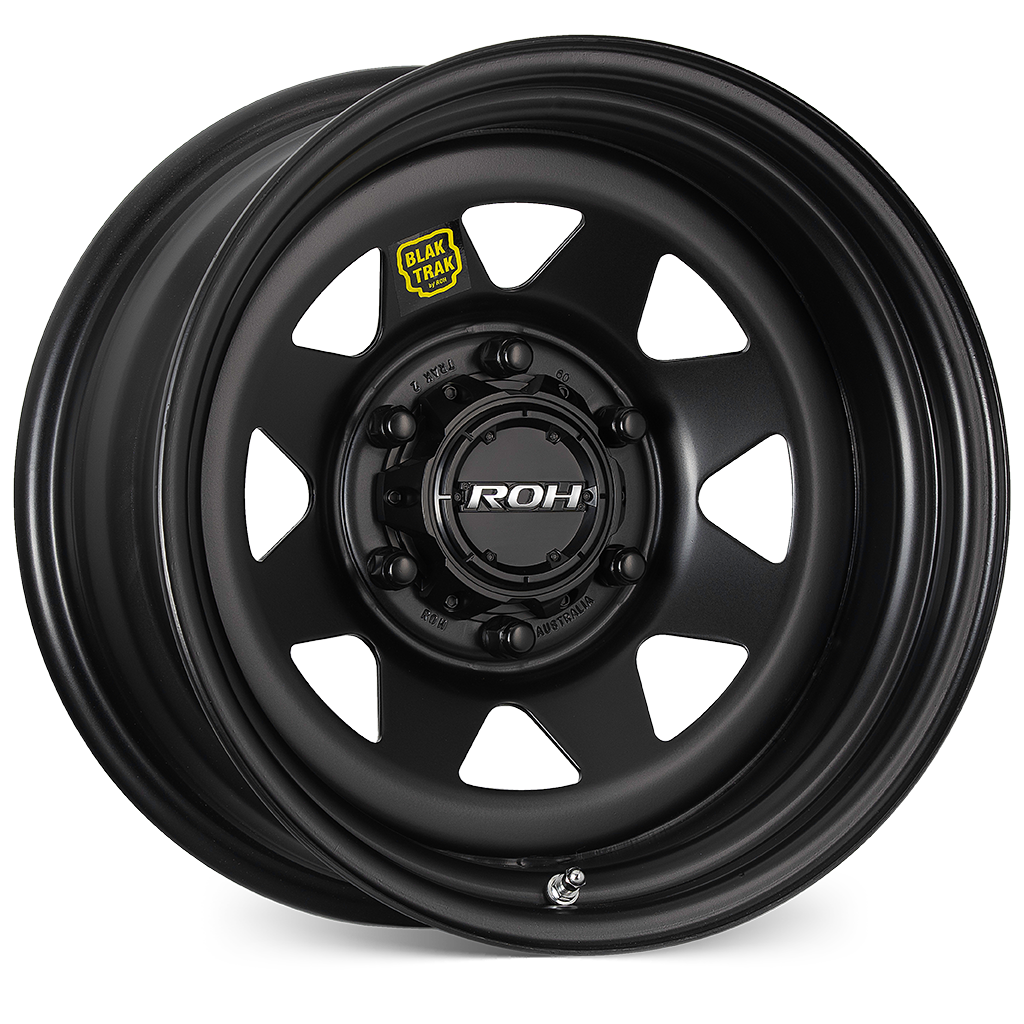 16X8 -47 5/150 BLAK TRAK