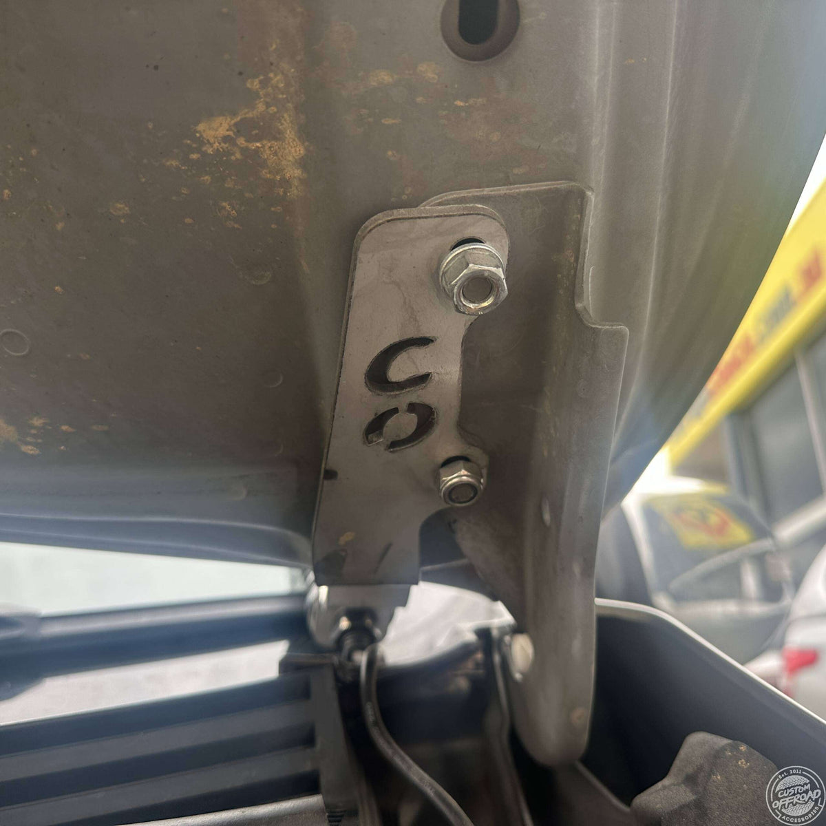 Custom Offroad - Pajero Sport Qe Qf Qg Antenna Ariel Bracket
