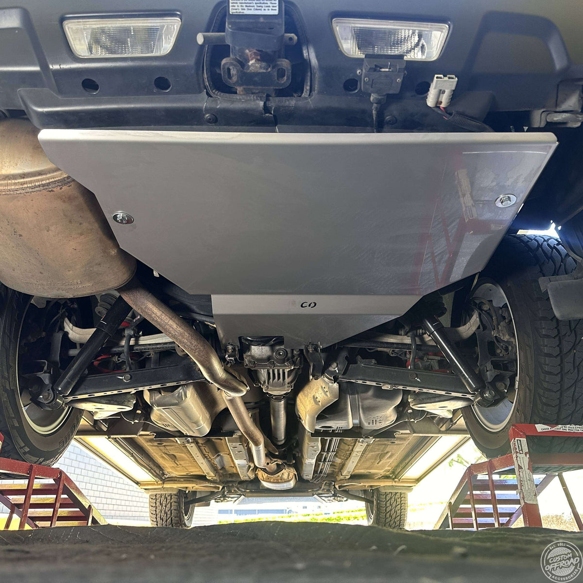 Custom Offroad - Bash Plates to Suit Nissan Xtrail T31 - Front Engine/Sump and Rear Bumper Guard