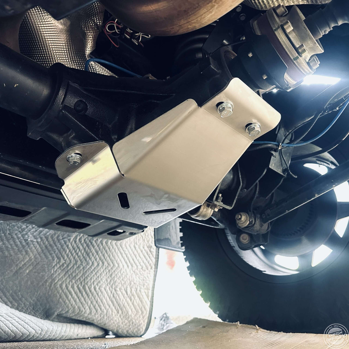 Custom Offroad - Bash Plates for INEOS - Grenadier Diff Protectors