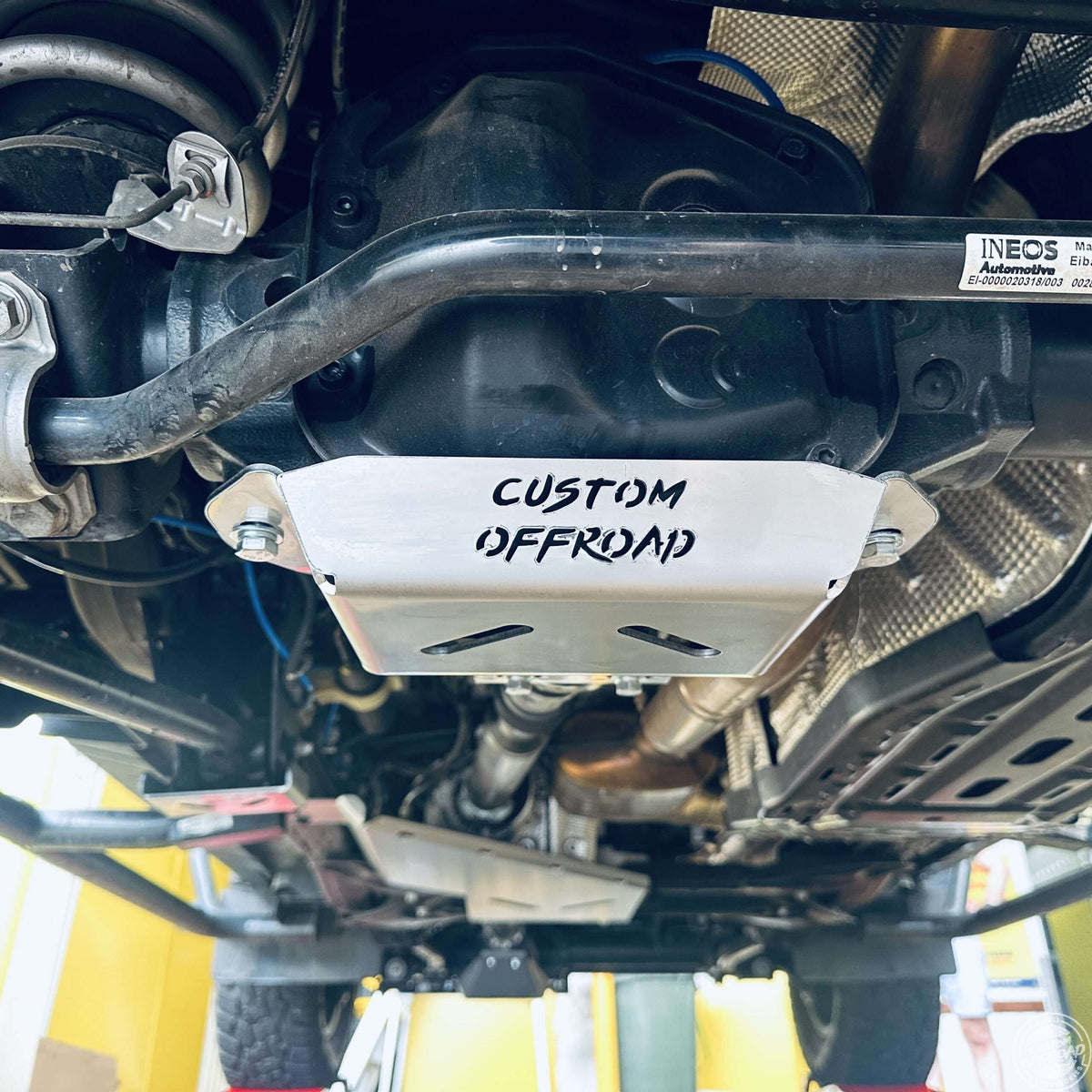 Custom Offroad - Bash Plates for INEOS - Grenadier Diff Protectors