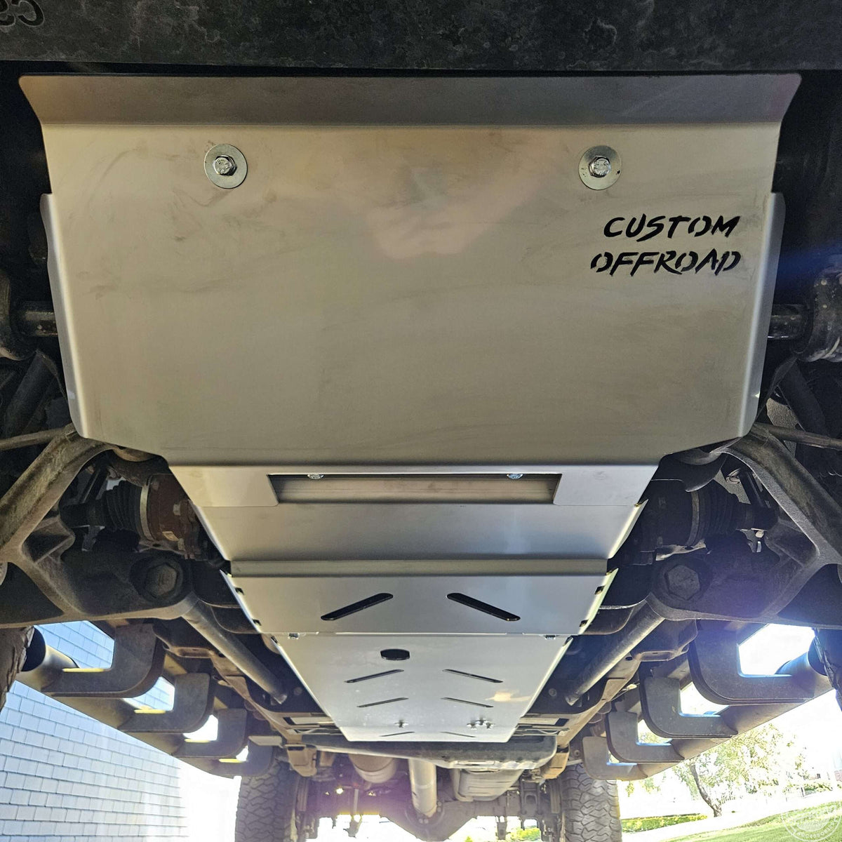 Custom Offroad - Underbody Protection for Chevrolet Silverado 2500 - 4pc kit