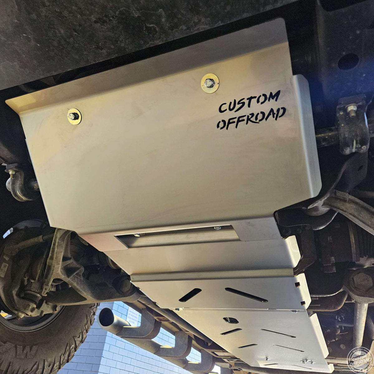 Custom Offroad - Underbody Protection for Chevrolet Silverado 2500 - 4pc kit