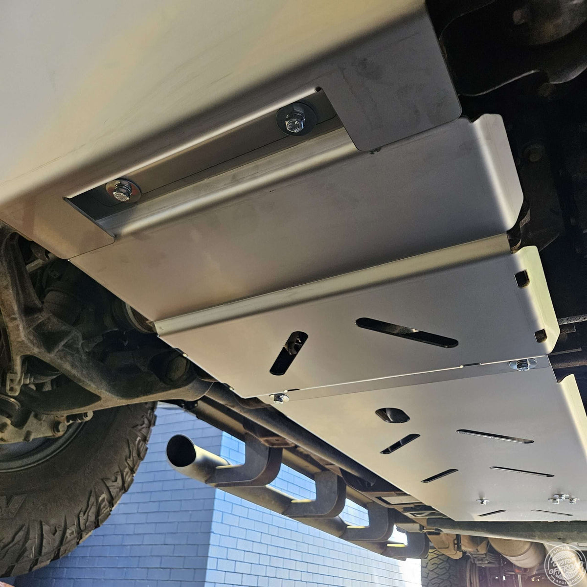Custom Offroad - Underbody Protection for Chevrolet Silverado 2500 - 4pc kit