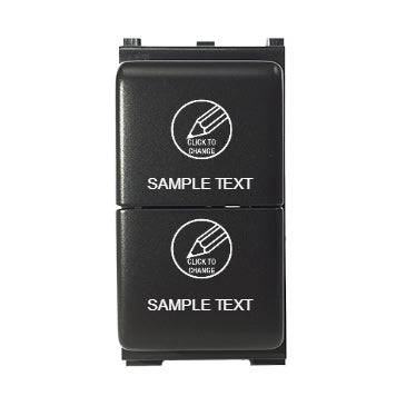 Custom Dual Switch to suit Nissan - On - Off (Latching) / (On) - Off (Momentary)