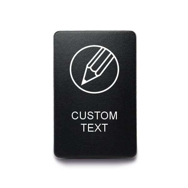 Custom Switch to suit Mitsubishi (CBSWM2MTO) - On - Off (Latching)