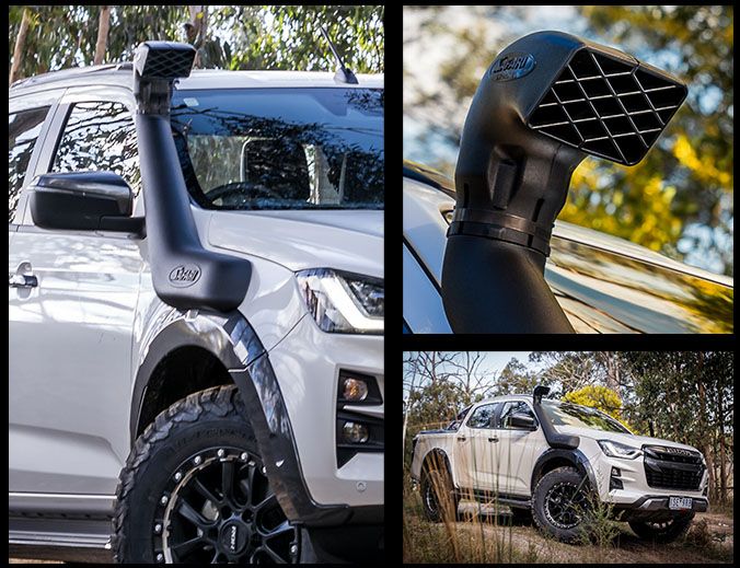 Safari V-Spec Snorkel to suit Isuzu D-Max RG & MU-X 1.9L, 2.2L & 3.0L Diesel