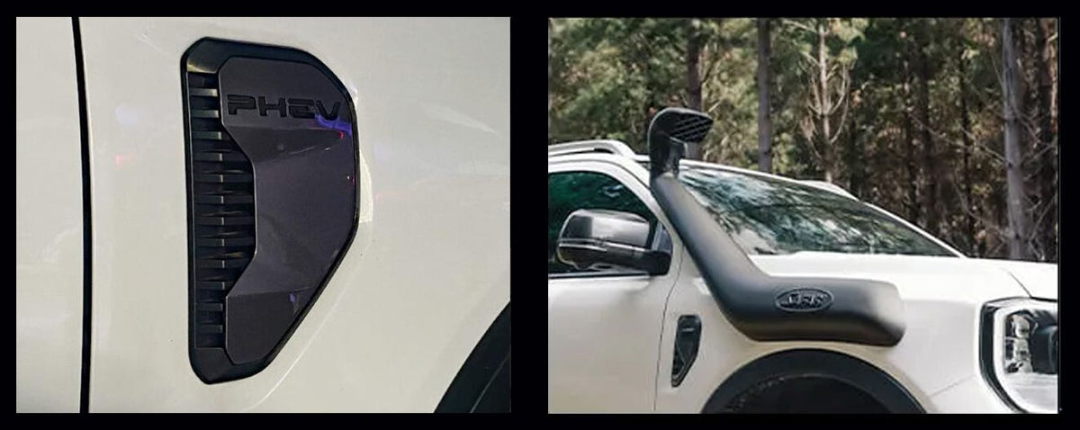 Safari V-Spec Snorkel to suit Ford Ranger P703 2.3L EcoBoost & EcoBoost Hybrid PHEV Petrol
