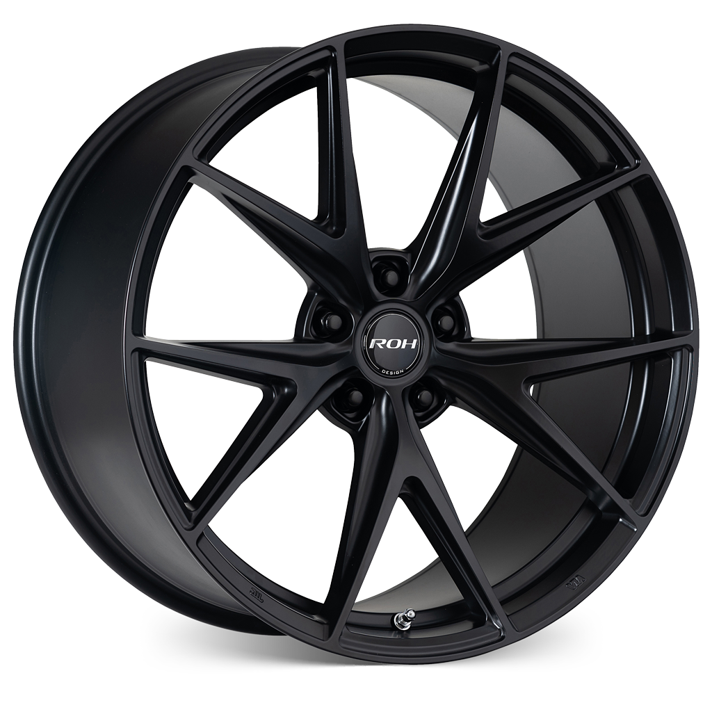 18X8 40 5/108 FORZA MATTE BLACK