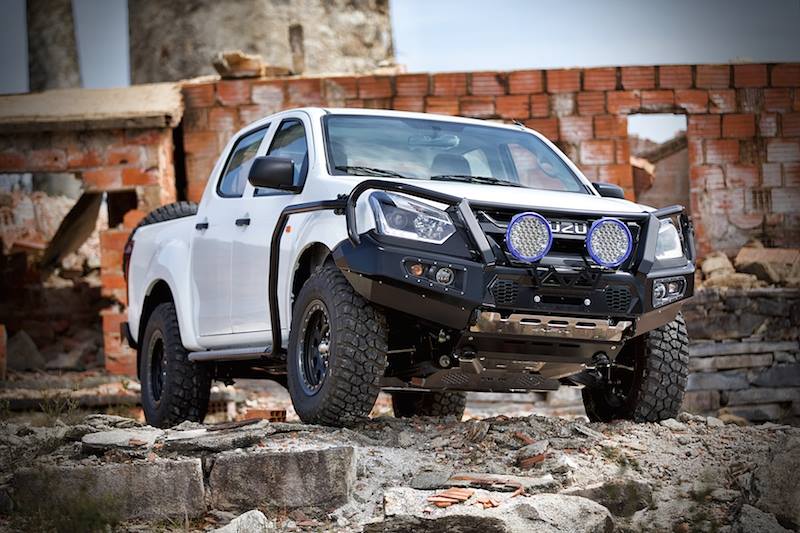 AFN Full Hooped Bull Bar - Isuzu D-Max 2017-2020