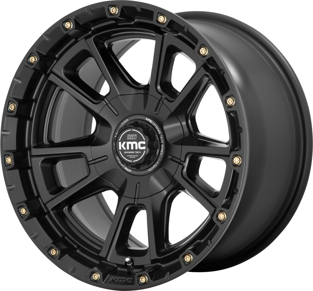 KM100 Sync - 20x9, 6x135 / 6x139.7 PCD, 0mm offset, Satin Black with Grey Tint