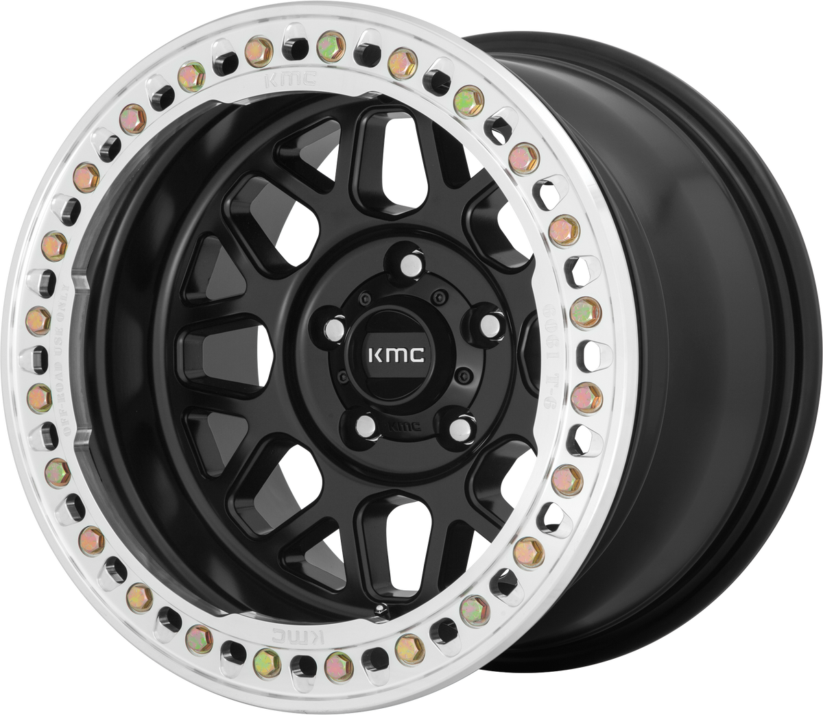 KM235 Grenade Crawl - 17x9, Custom PCD, 72.56mm bore, -38mm offset, Machined