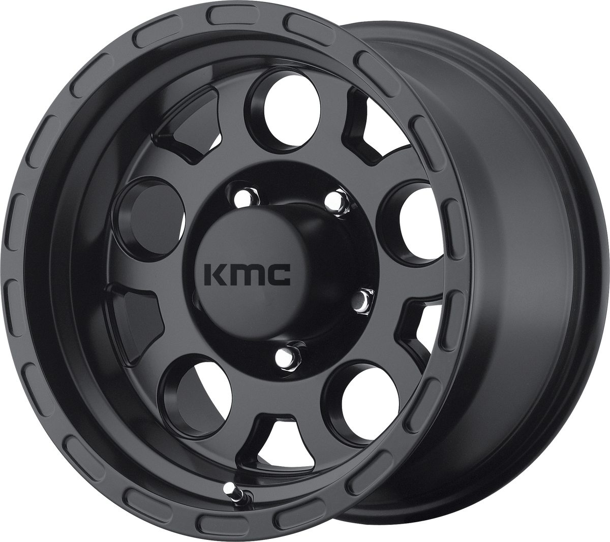 KM522 Enduro - 18x9, 8x170 PCD, 0mm offset, Matte Black