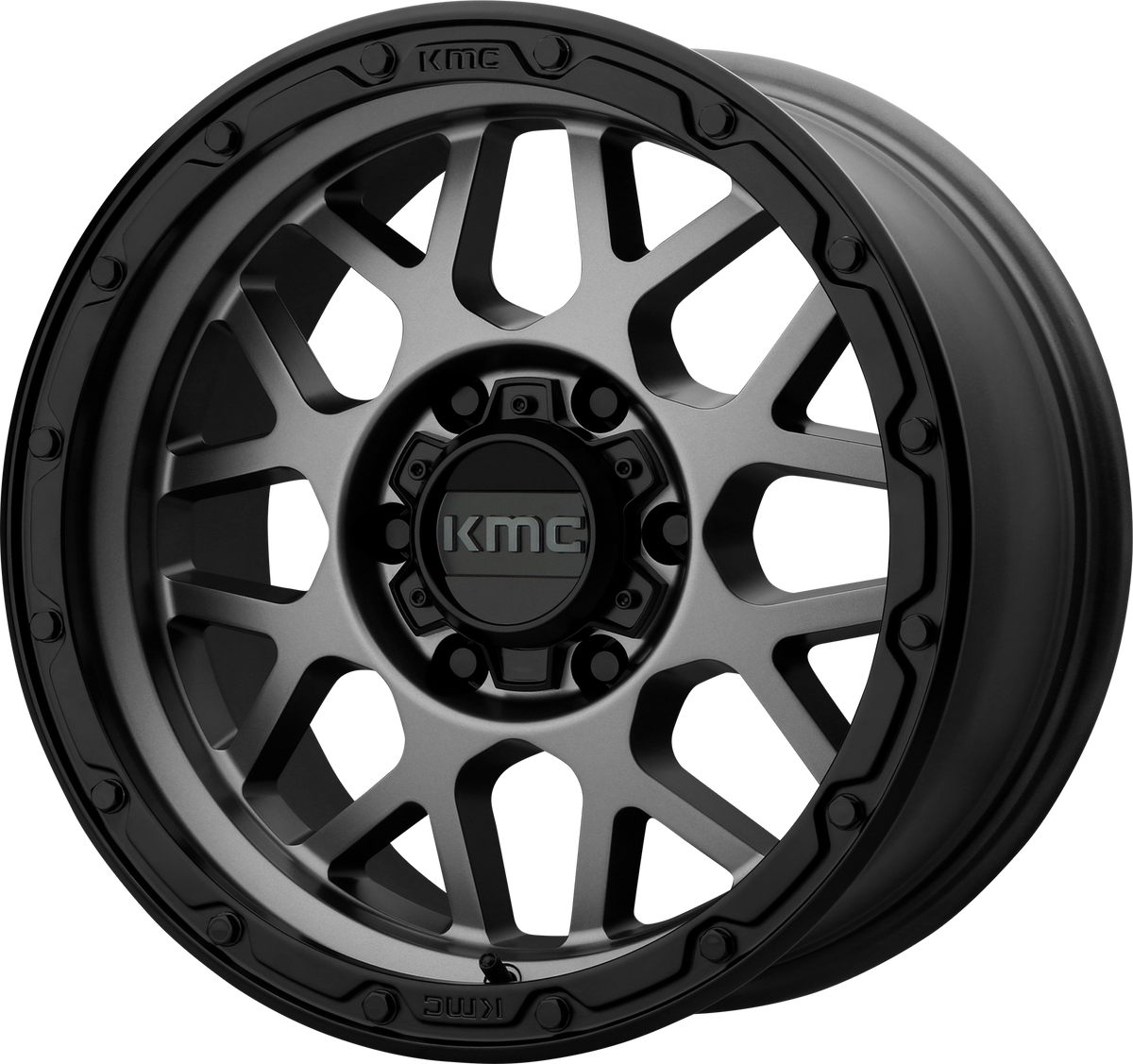 KM535 Grenade OR - 18x8.5, 6x139.7 PCD, 0mm offset, Matte Black
