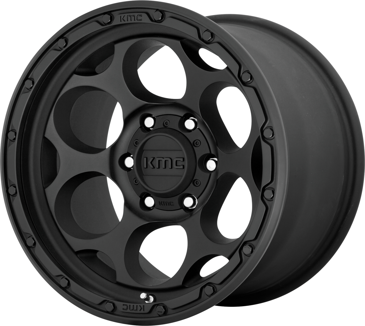 KM541 Dirty Harry - 17x8.5, 5x127 PCD, +18mm offset, Textured Black
