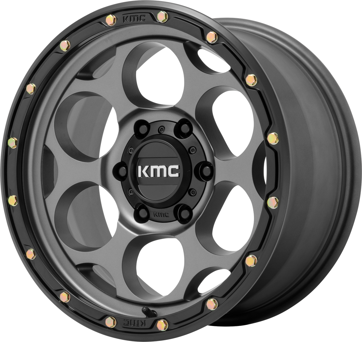 KM541 Dirty Harry - 17x8.5, 8x170 PCD, 0mm offset, Textured Black