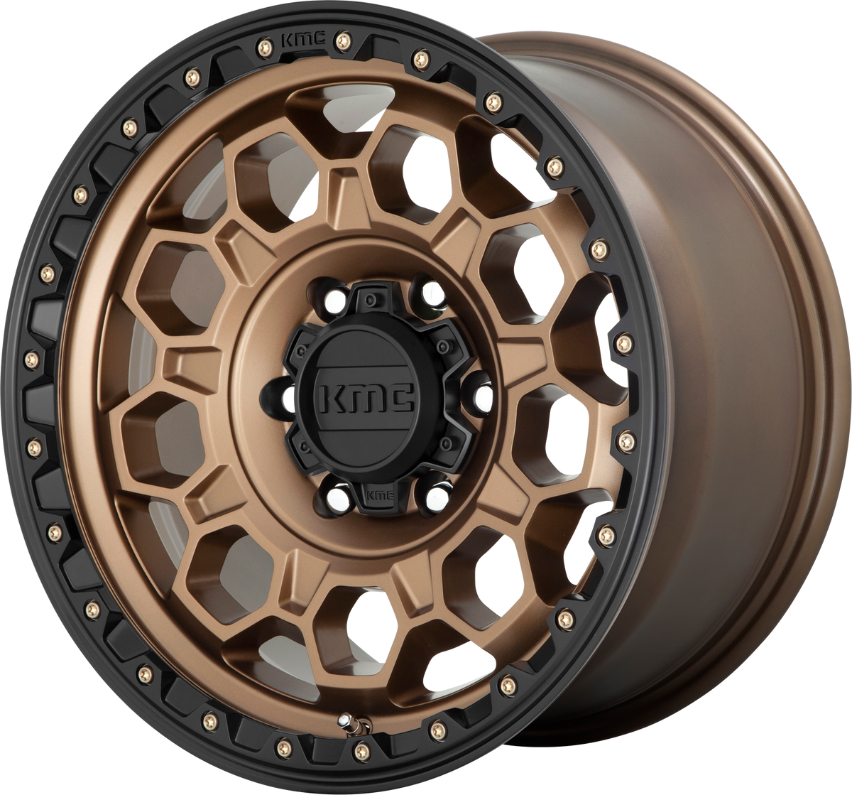 KM545 Trek - 17x9, 6x139.7 PCD, 0mm offset, Satin Black