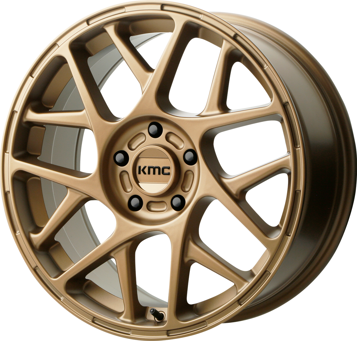 KM708 Bully - 17x8, 5x108 PCD, +38mm offset, Matte Bronze