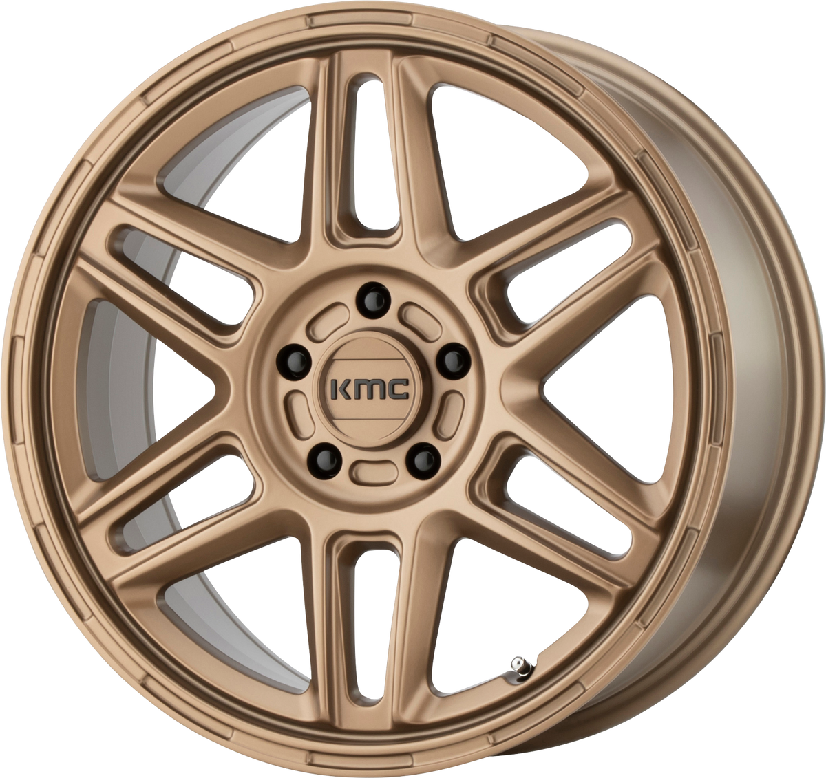 KM716 Nomad - 18x8, 5x120 PCD, +38mm offset, Matte Bronze
