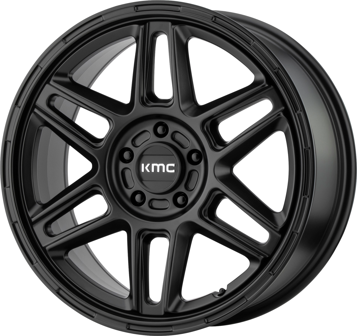 KM716 Nomad - 17x8, 5x110 PCD, +38mm offset, Satin Black