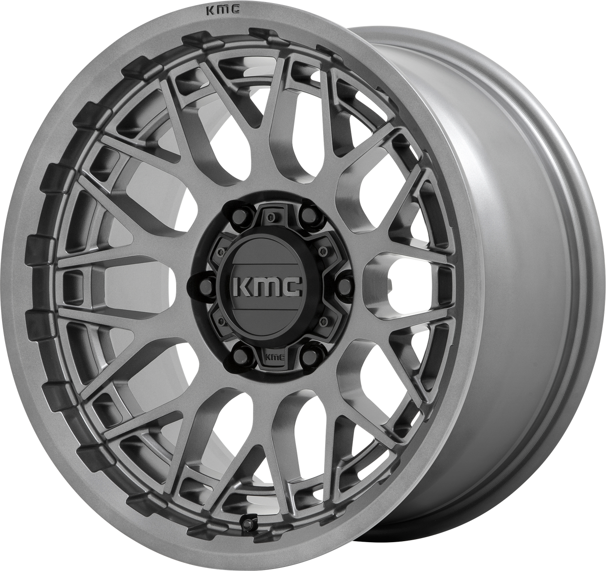 KM722 Technic - 18x9, 6x135 PCD, +18mm offset, Satin Black