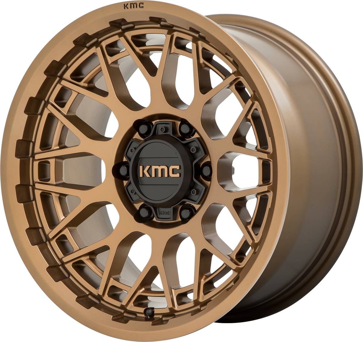 KM722 Technic - 18x9, 5x127 PCD, 0mm offset, Satin Black