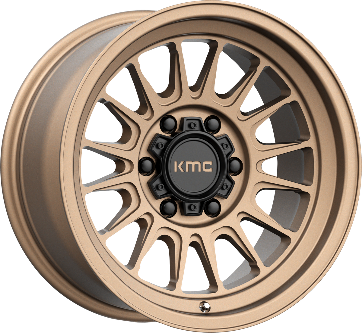 KM724 Impact OL - 17x9, 5x127 PCD, -12mm offset, Satin Black
