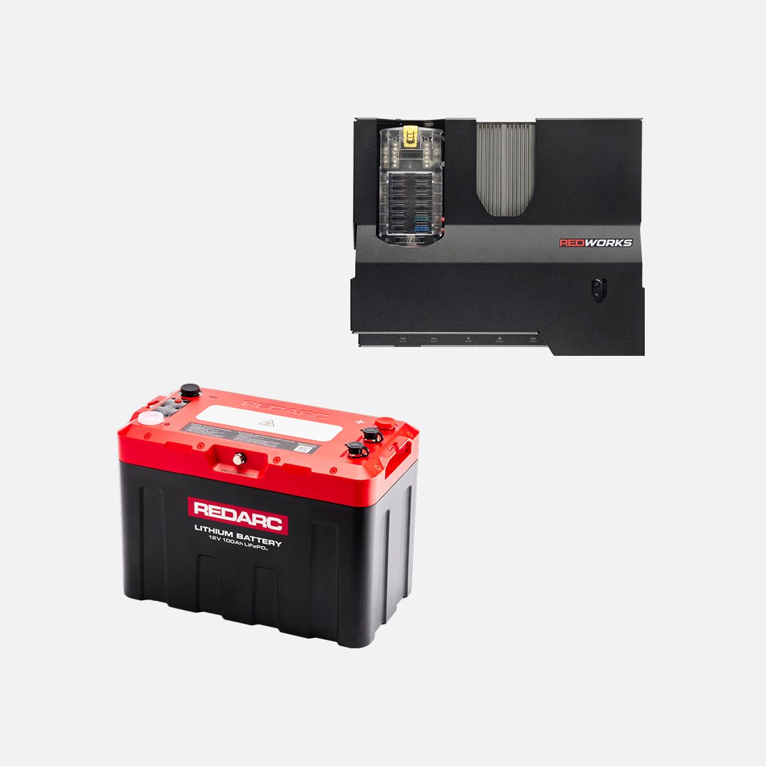 REDWorks Nomad40 & 100Ah Icon Battery Bundle