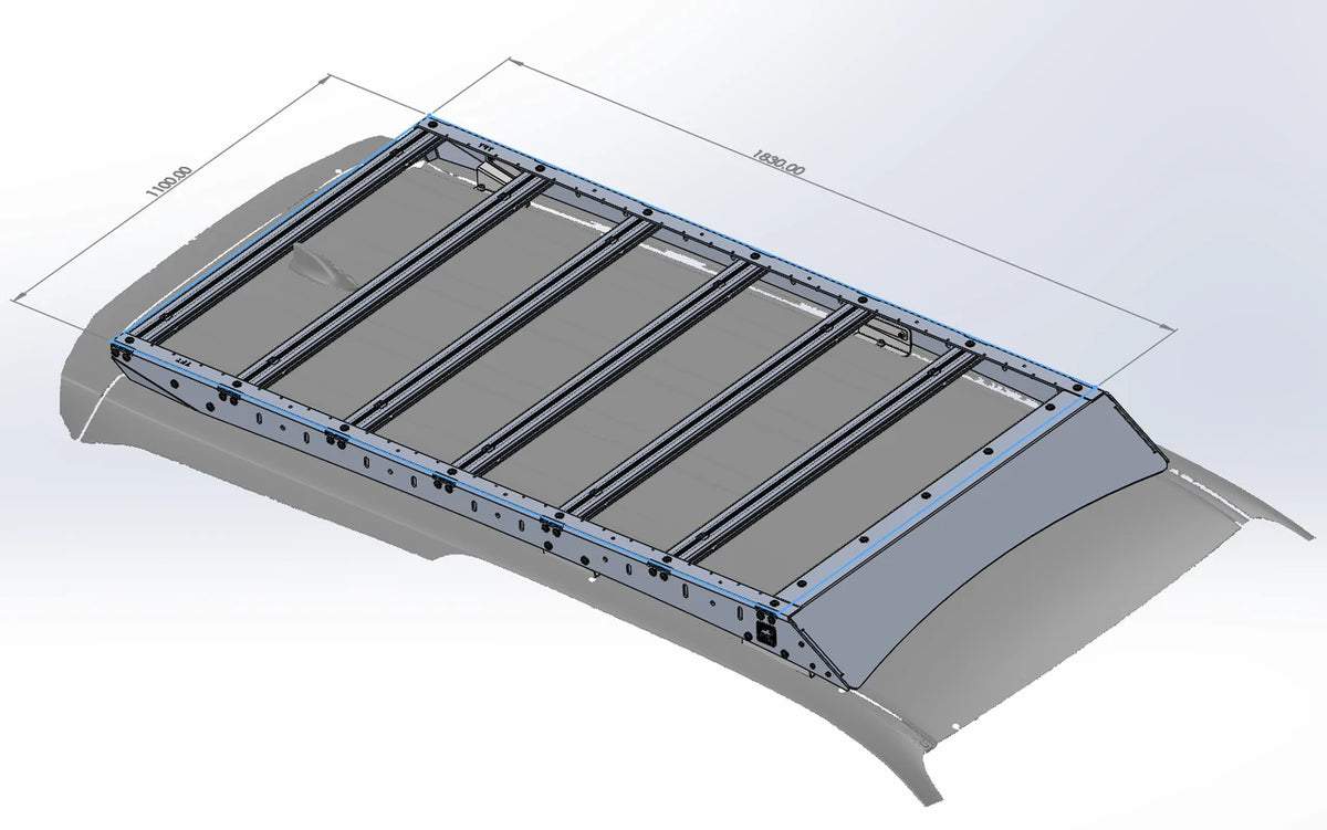 Scout Roof Rack to suit Toyota Fortuner 2015 to current