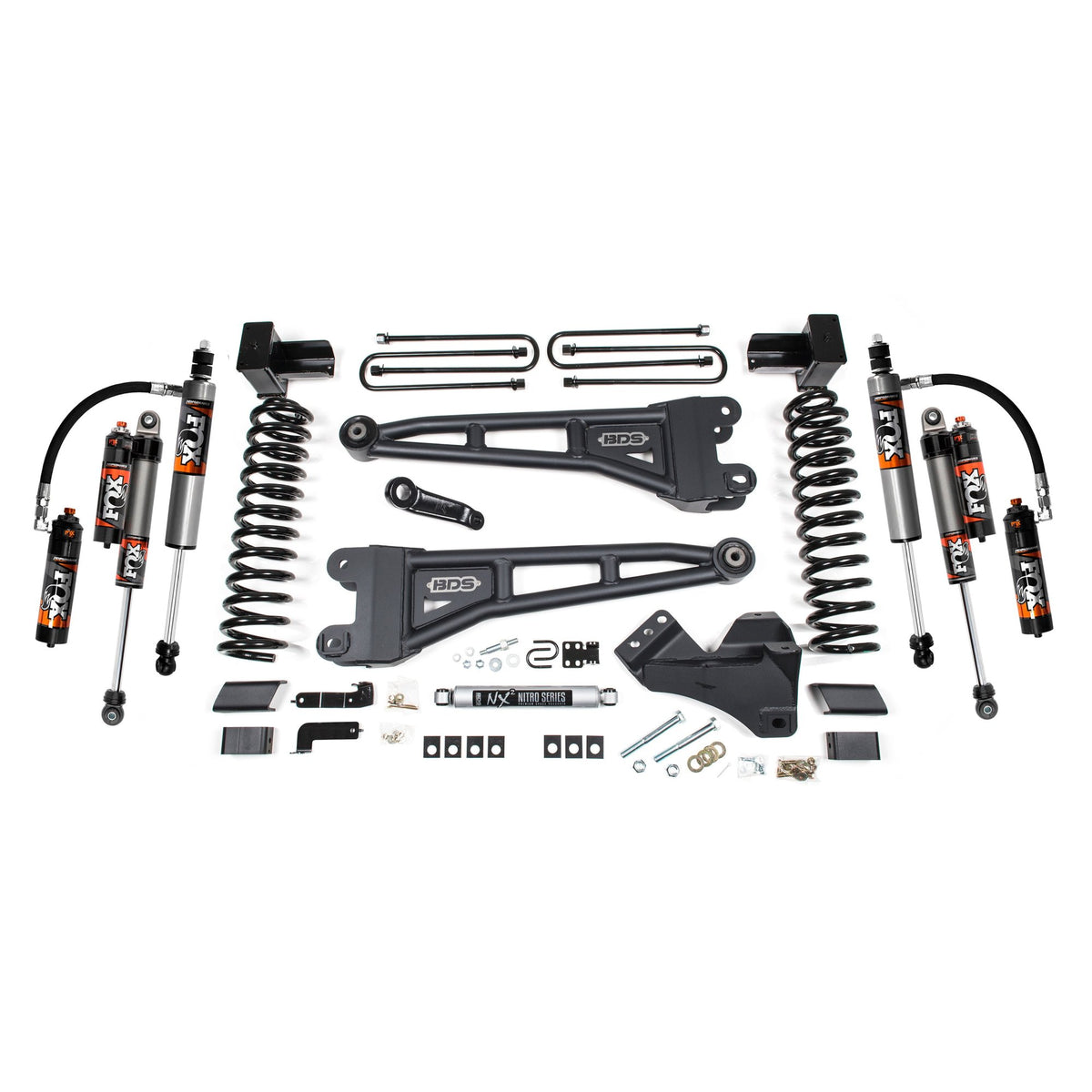 5" Lift Kit with Fox 2.5" PES suits Ford F-250 Super Duty/F-350 Super Duty (20-22) by BDS Suspension