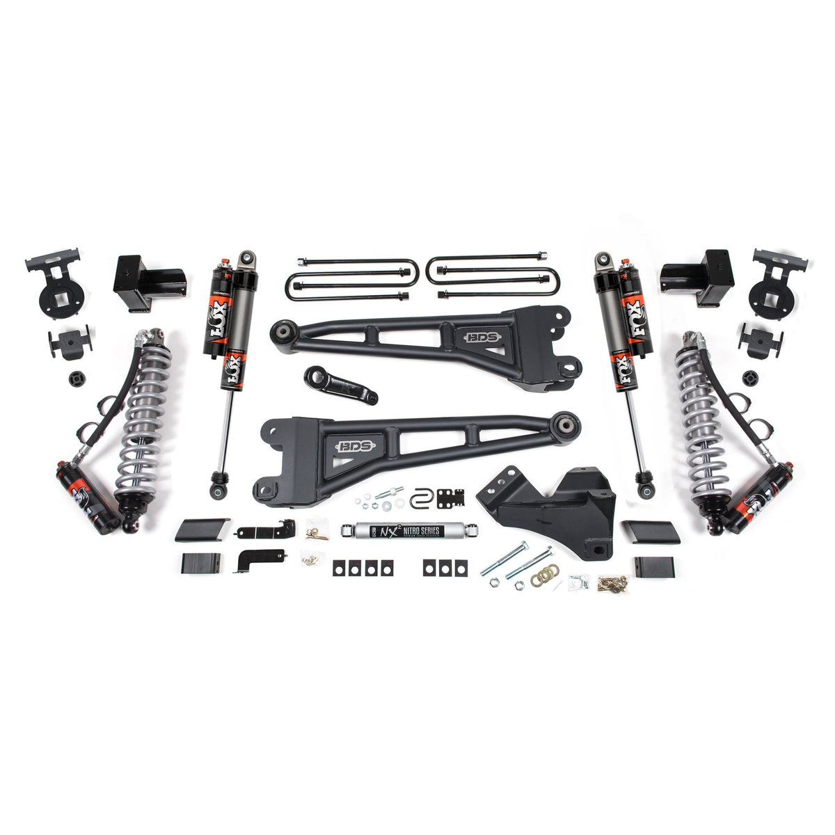 5" Lift Kit with Fox 2.5" PE DSC Coilover Shocks suits Ford F-250 Super Duty/F-350 Super Duty (23-25) by BDS Suspension