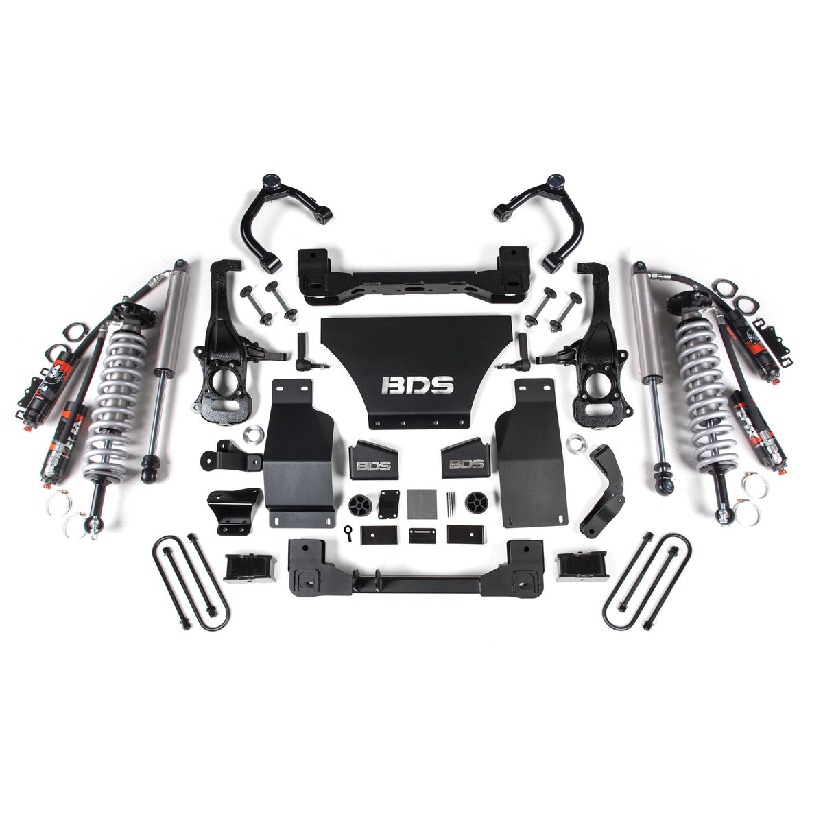 4" Lift Kit with Fox 2.5" Shocks suits Chev 1500 (25) / GMC 1500 (25) by BDS Suspension