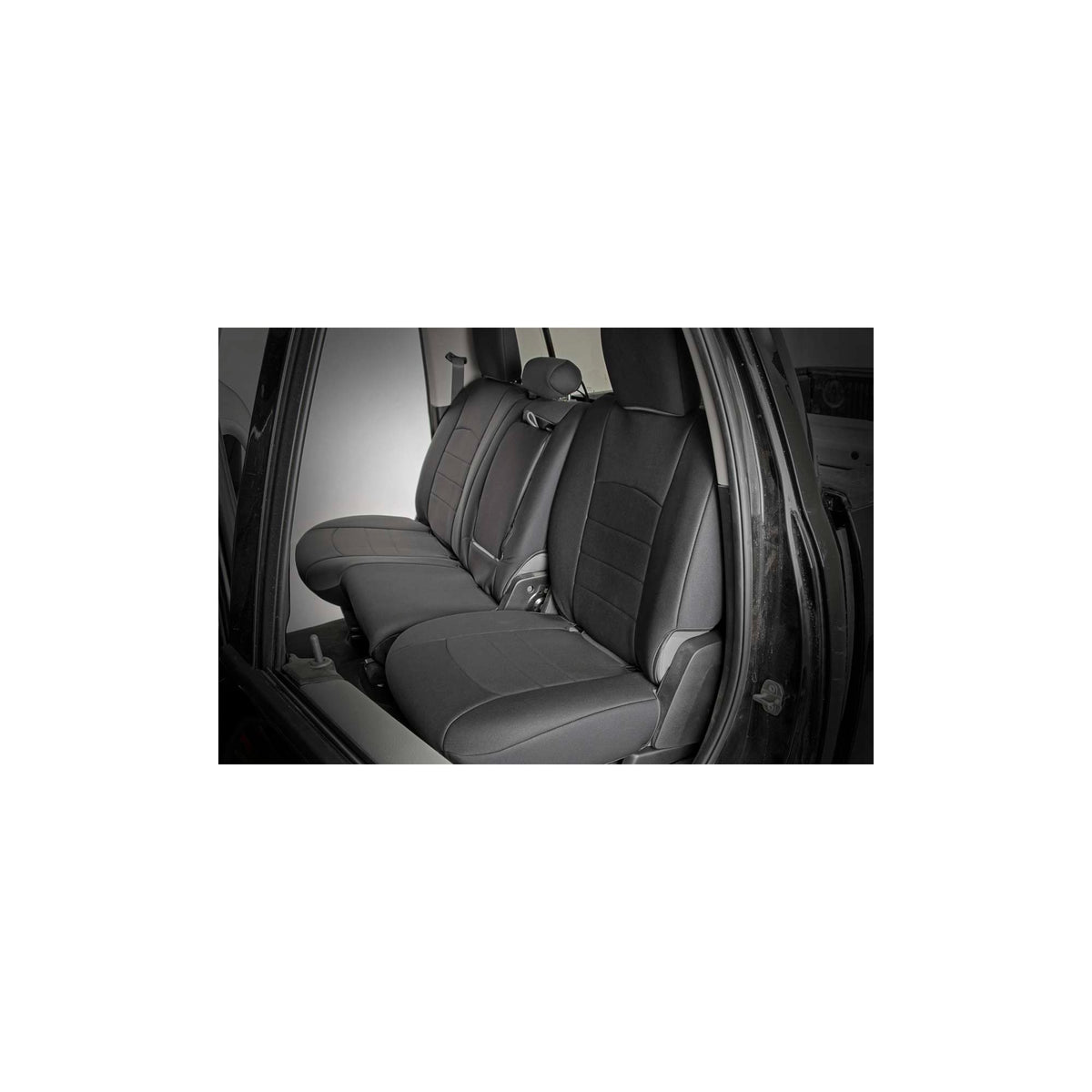 Seat Covers, Front & Rear (Split seat only) suits Ram 1500 DT/2500/3500 (19-26) by Rough Country