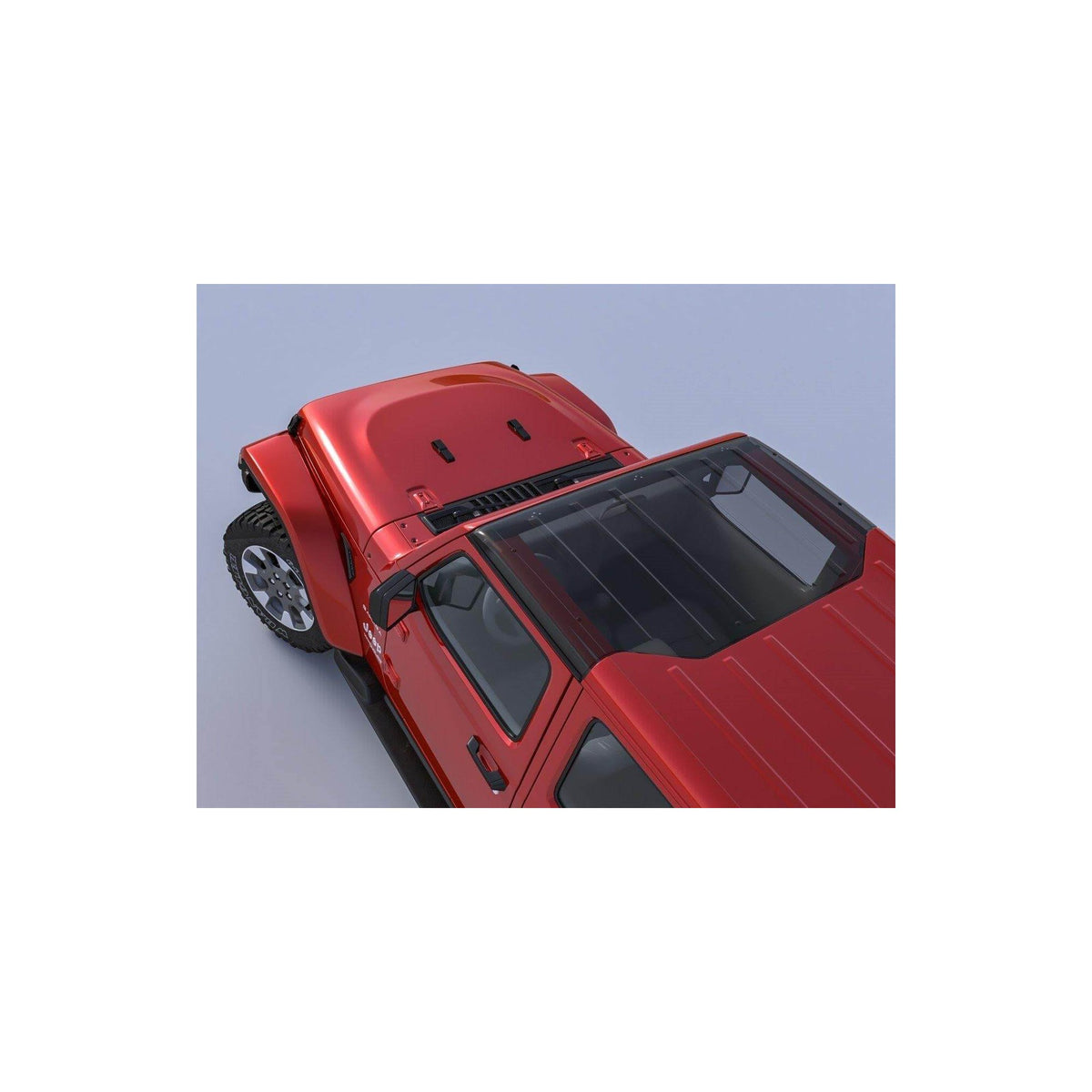 Jeep Wrangler JL Panoramic Freedom Top (2018+) suits Jeep Wrangler (18-24) by ClearLidz