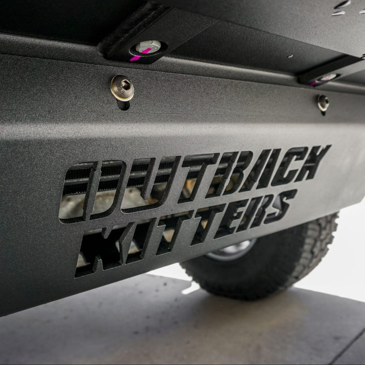 Full Guard Bar, Satin Black suits Ram 2500/3500 (19-26) by Outback Kitters