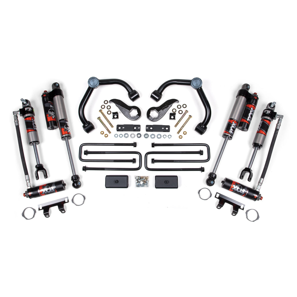 5,500kg GVM Upgrade, 3" Lift with Fox 2.5" Shocks, Airbags suits Chev 2500 (20-26) by America's Garage