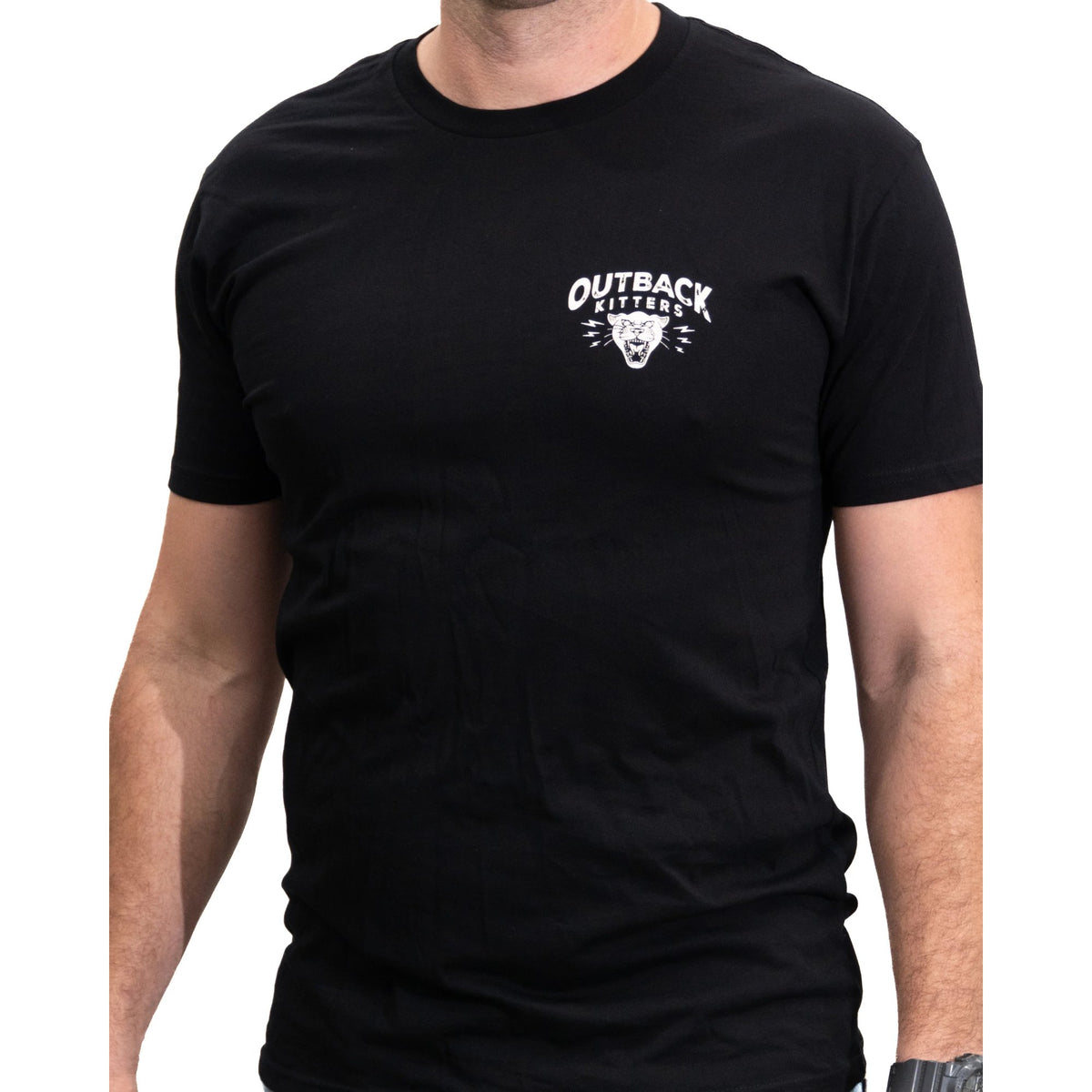 "Spock" Tee - Black - 5XL by Outback Kitters