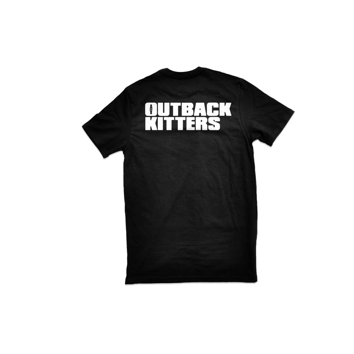 "OK MATE" Logo Tee - Black - Small by Outback Kitters