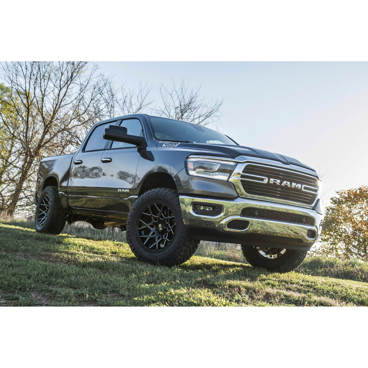 2" Levelling Kit with Fox 2.5" Remote Reservoir Front Coilover Shocks suits Ram 1500 DT (19-26) by BDS Suspension
