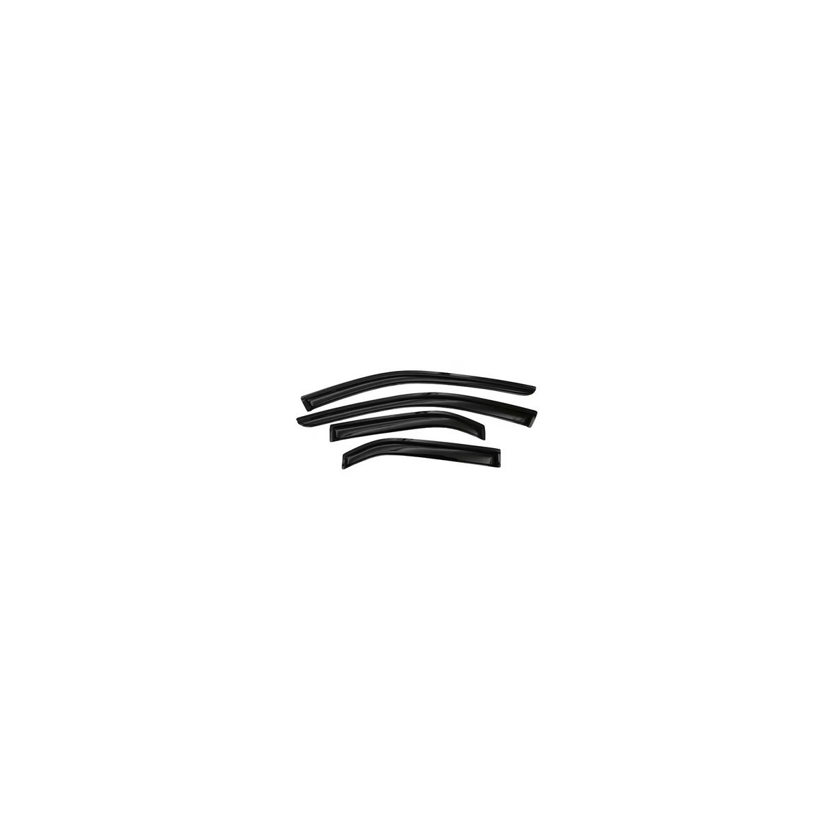 Weather Shields, Smoked suits Nissan TITAN XD (16-24) by AVS