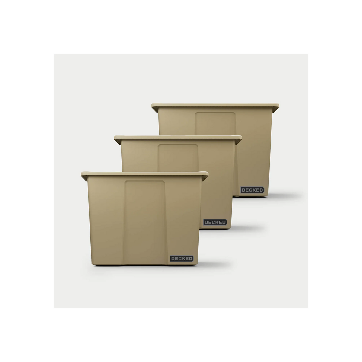 Payloader 64 - D-co Bin, Tan, 3 Pack by DECKED