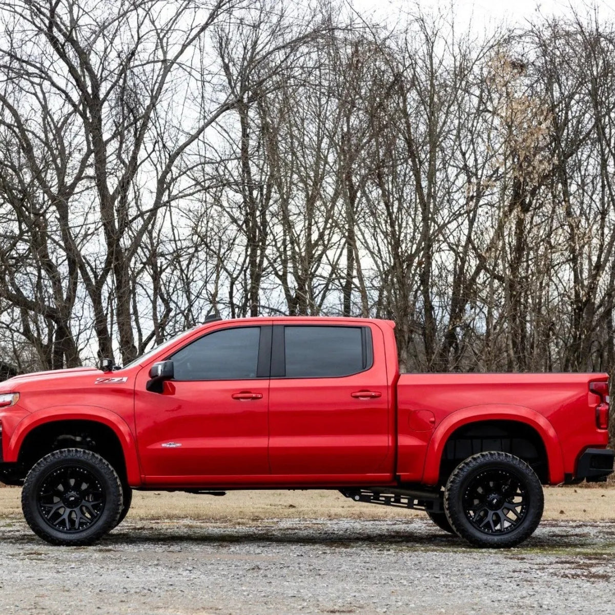 1" Smooth Fender Flares suits Chev 1500 (19-26) by Rough Country