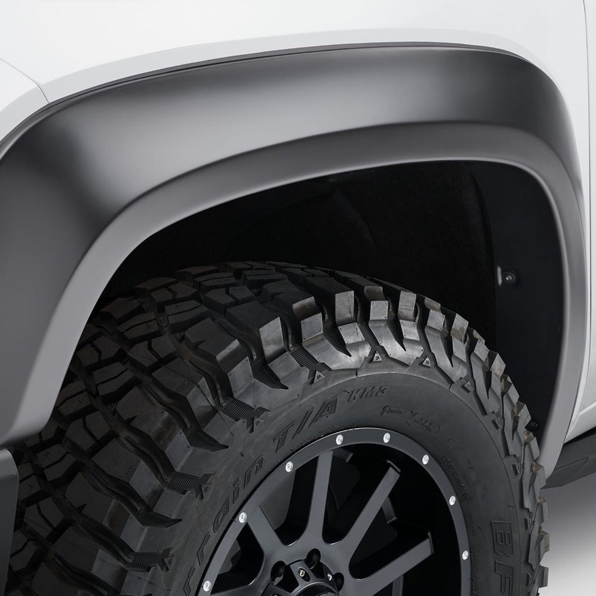 Extend-A-Flender Smooth Fender Flares, Black, Front & Rear suits Chev 2500 (20-26), 3500 (20-25) by Husky Liners